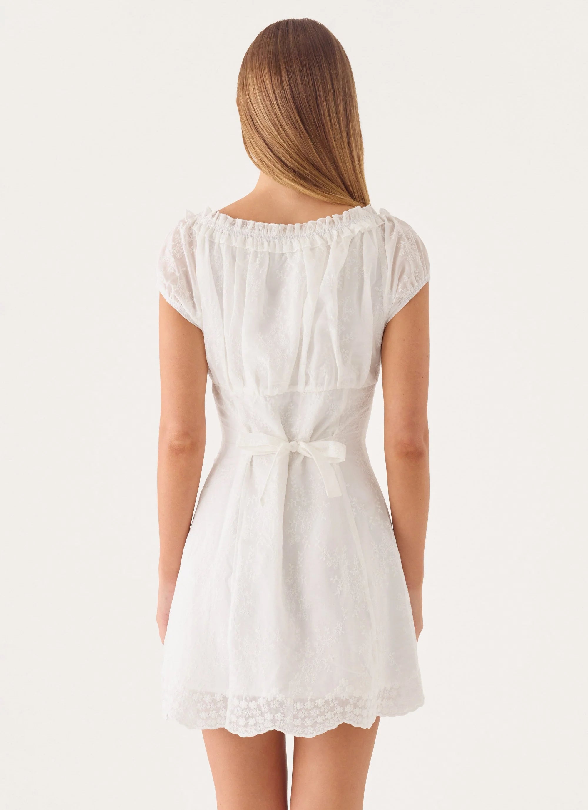 Complexity Mini Dress - White